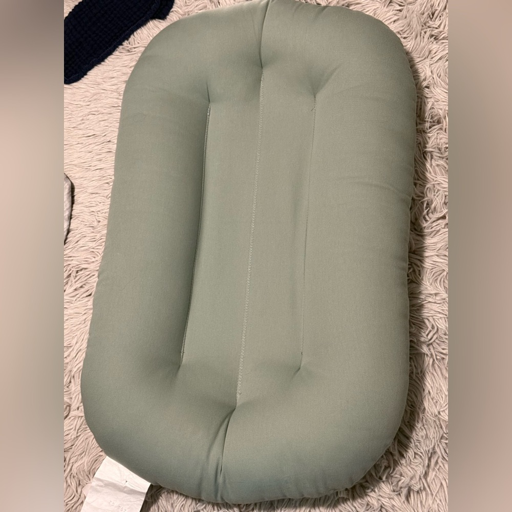 Cozy Green Baby Lounger